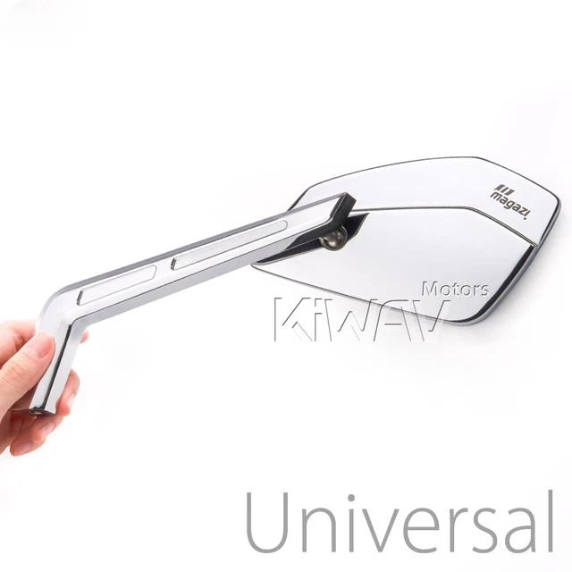 chromé moto rétroviseurs CNC Cleaver style pour Harley HERITAGE SOFTAIL CLASSIC