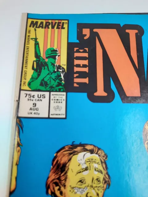 The ‘Nam #9. Marvel, 1987. Michael Golden. Vietnam War / Military. 2