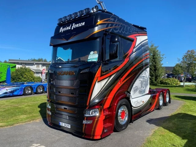 Tekno 86168 Scania Next Gen Longline Tracteur Solo 6x4  Bb Transport