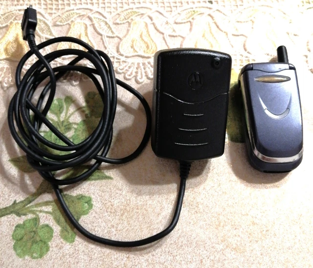 Telefono Cellulare Vintage Motorala V8088 + Caricabatteria Come Startac