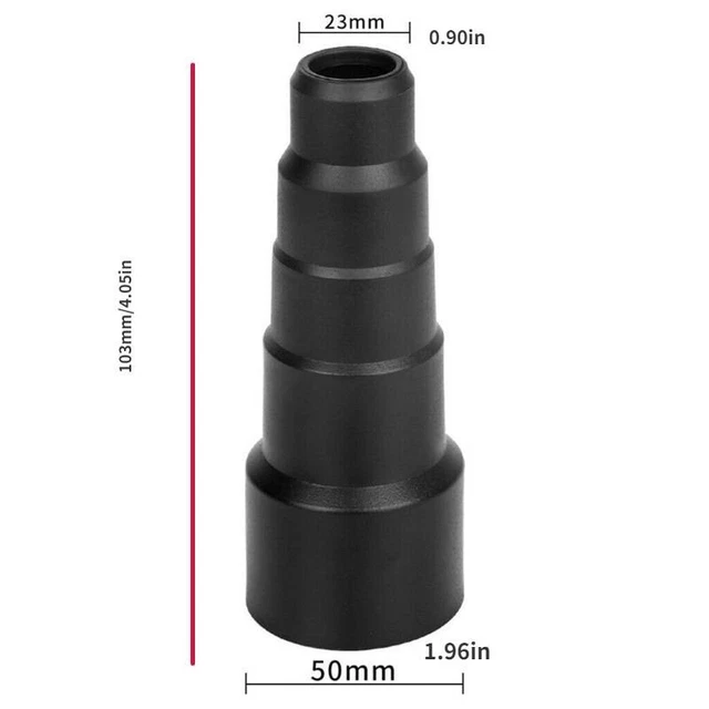 Absopro Adaptateur Tuyau Universel 57 Mm - 2 Pièces, Alliage Aluminium, Longueur 76 Mm, Pour Admission Voiture Kit Poussette Double