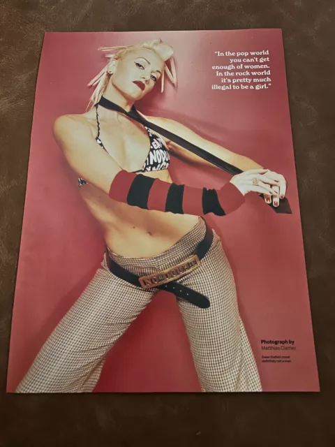 GWEN STEFANI NO DOUBT | 2001 Q Magazine | Collectible original