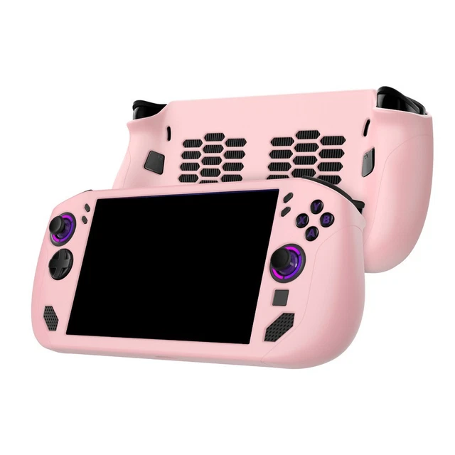 Coque Silicone Ergonomique Pour Lenovo Legion GO S - Protection Confort Noir Rose Blanc