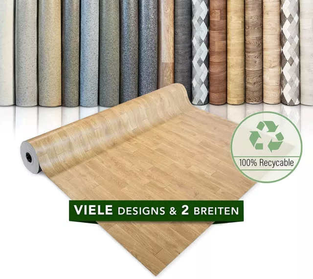 PVC Cv Revêtement de Sol Plancher en Vinyle Aspect Bois Fliesenoptik Designbelag