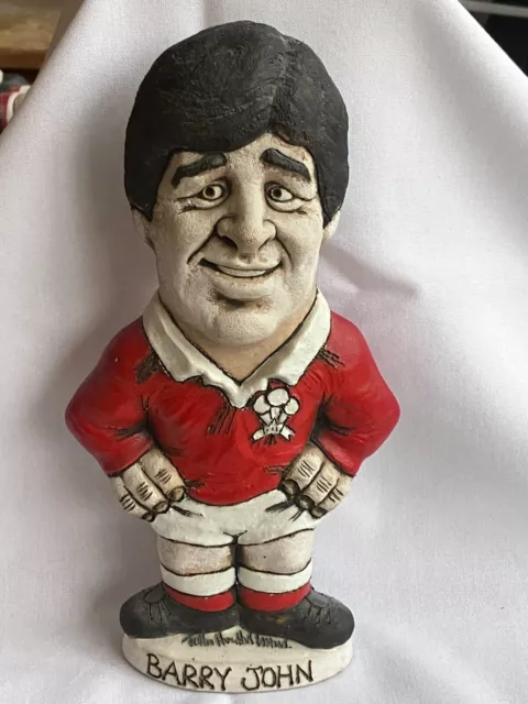 Barry John WALES - 9-inch - Rugby - WRU - 1971 Grand Slam - John Hughes  Grogg