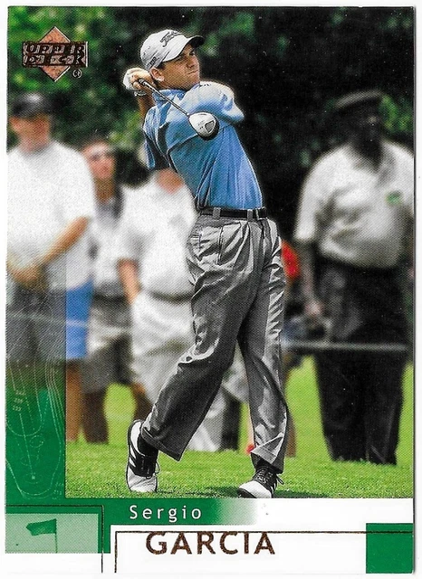 ⛳ 2001 Upper Deck Golf Sergio Garcia Card