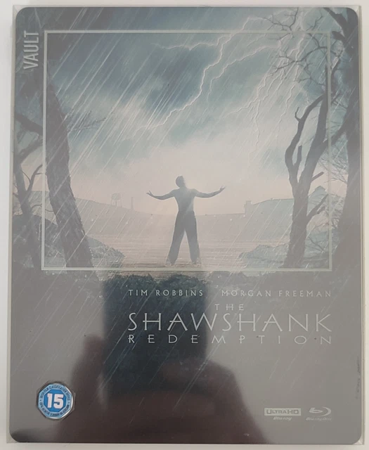 THE SHAWSHANK REDEMPTION 4K+BD The Film Vault Range (UK) Steelbook Blu ...
