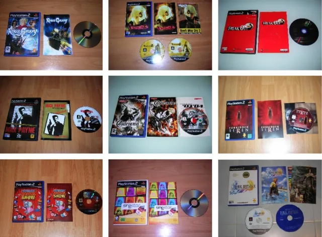 Playstation 2 - Ps2 Juegos Completos - Version Pal - Elige El Tuyo De La Lista