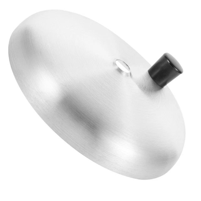 Couvercle De Casserole Inox 17 Cm - Universel Pour Poêles, Woks - Finition Polie, Poignée Ergonomique