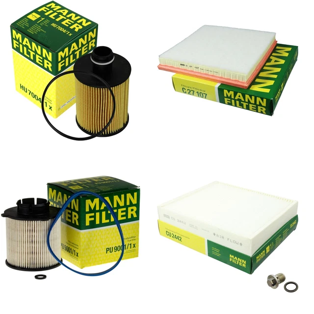 MANN-FILTER Controllo Set 5L Motul 5W-30 8100 X