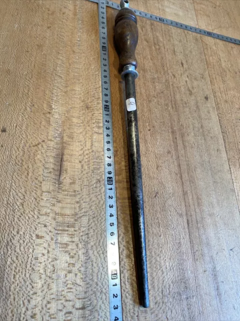 (n° 4 old tool / outil ancien  / AIGUISEUR AFFÛTEUR / FUSIL DE BOUCHER Signé