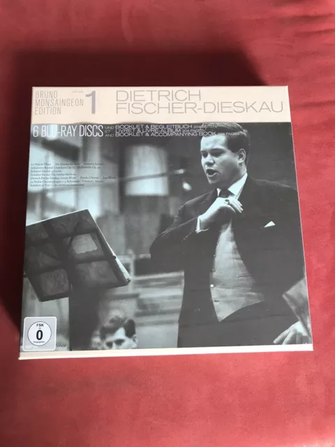 Bruno Monsaingeon Edition 1, 6 Blurays, Dietrich Fischer Dieskau, 2,2 kg schwer