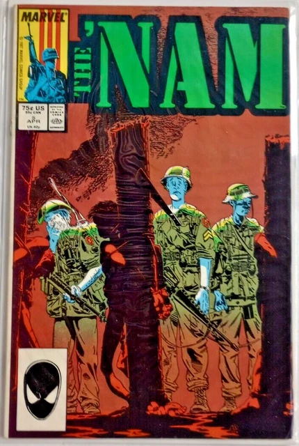 The Nam Comic Book #5 Marvel April 1987 Vintage Vietnam Collectible Military USA