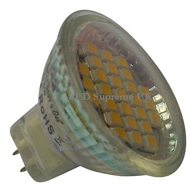 Armoire MR11 27 SMD LED 12V 10-30V Dc 140LM 2W Blanc Ampoule ~25W