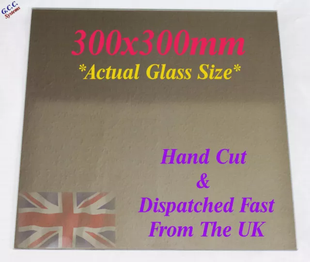 300 x 300mm Mirror Glass Plate For Heated 3D Printer Bed Creality ANet Prusa
