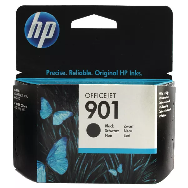 Cartucho de tinta negra HP 901 / No.901 CC653A original para Officejet 4500 J4680 510