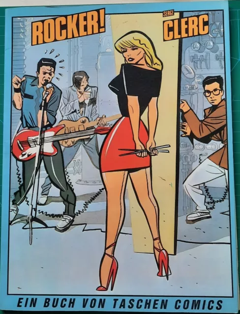 Comic Rocker ! von Serge Clerc Taschen Comics 1983