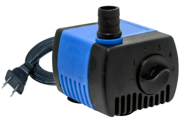 66 GPH Submersible Water Pump Aquarium Fish Tank Powerhead Fountain Hydroponic