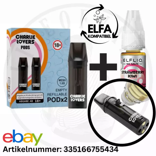 ELFA 187 Samra Cataleya Pods I E-Zigarette Prefilled Pod I 2ml 20mg Nikotin Vape 3