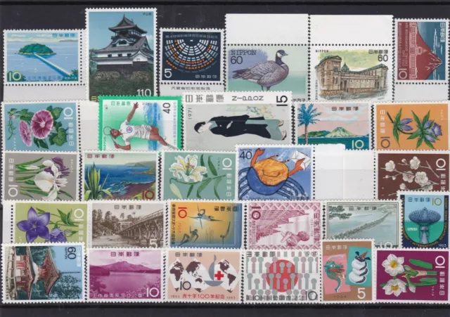 Japan mint never hinged Stamps Ref 14356