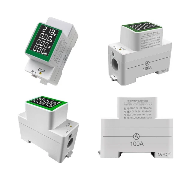 Cercafase,Tester di Tensione AC DC 600V Multimetro Digitale Tipo Penna Misura la Tensione, Tester di Continuità, Misurazione Della Sequenza di Fase, Con Display,Amperometro Digitale