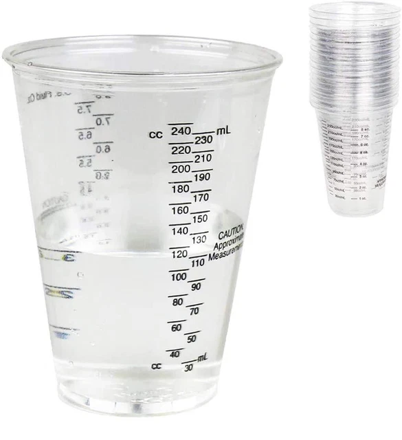 Mixing Cups for Epoxy and Resin, Measuring Cups, Graduated Paint