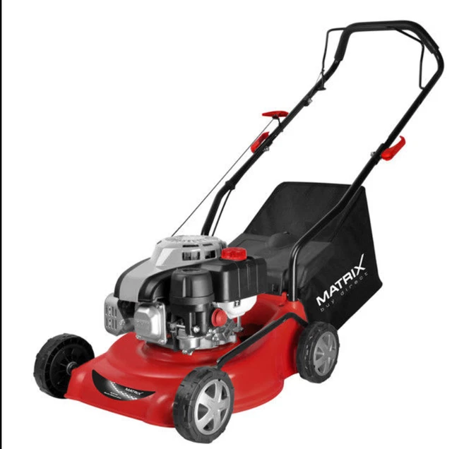 MATRIX GLM 40 Benzin Rasenmäher 2,5 PS 40 cm Benzinmäher Mäher EUR 99 ...