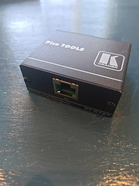 Kramer PT571 + PT572 – Transmetteur Et Récepteur HDMI, Sans Alimentation, D'occasion, état Fonctionnel