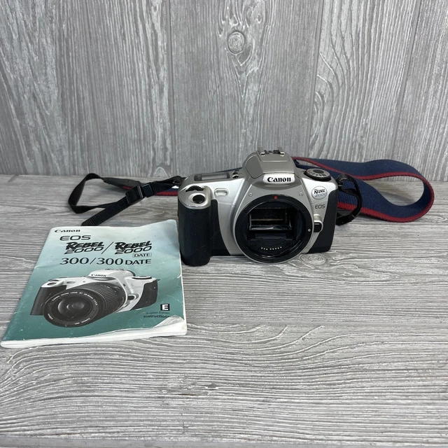 Canon EOS Rebel 2000 35mm Camera Body At Camera