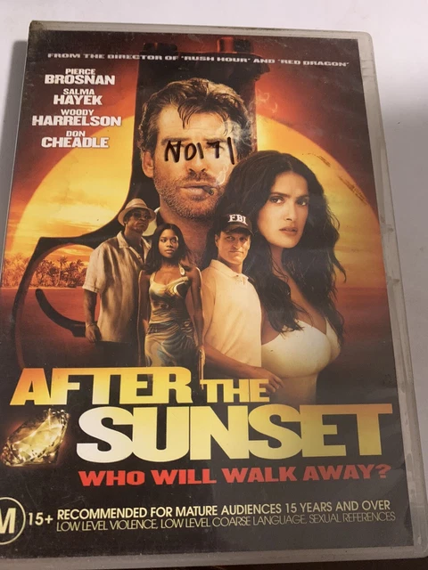 AFTER THE SUNSET DVD 2004 Pierce Brosnan Region 4 5 5.00