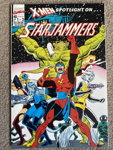 X-Men Spotlight on Starjammers #1 (of 2) 1989 - Dave Cockrum art