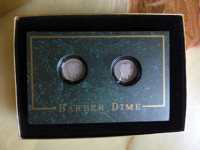 Barber Dime 1909 1911 with box