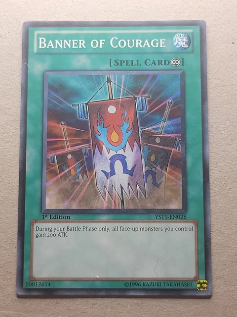 Banner of Courage - YS11-EN028 - 1st Edition - YuGiOh-LP