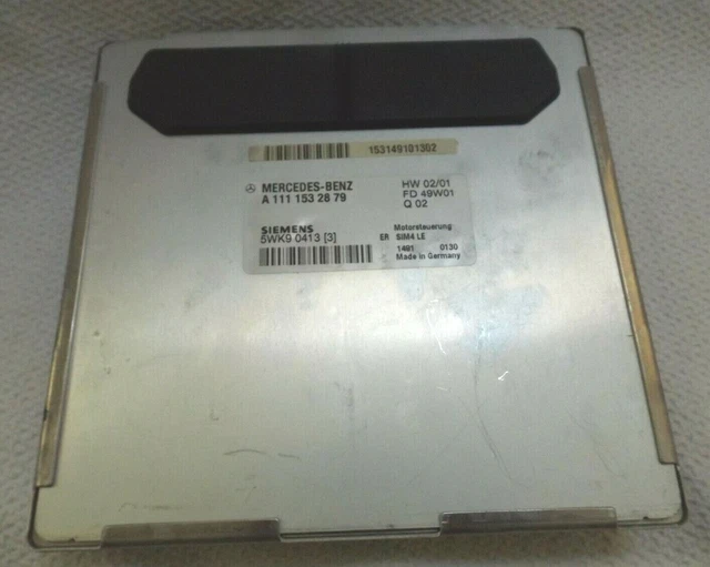 R170 Control Module Box MERCEDES W170 SLK R170 1996 -2004 A1111532879 Ecu Engine Control Unit ...