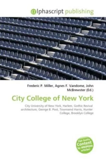 City College of New York Frederic P. Miller (u. a.) Taschenbuch Englisch