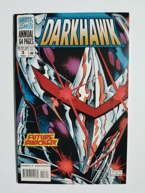 Darkhawk Annual #3 (1994 Marvel Comics) HTF low print run ~ Combine Shipping