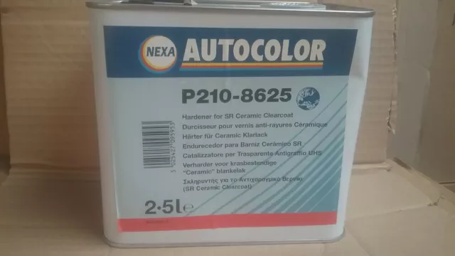 Nexa P210-8625  2K Hardener for SR Ceramic Clearcoat 2.5lt  Catalyst Activator