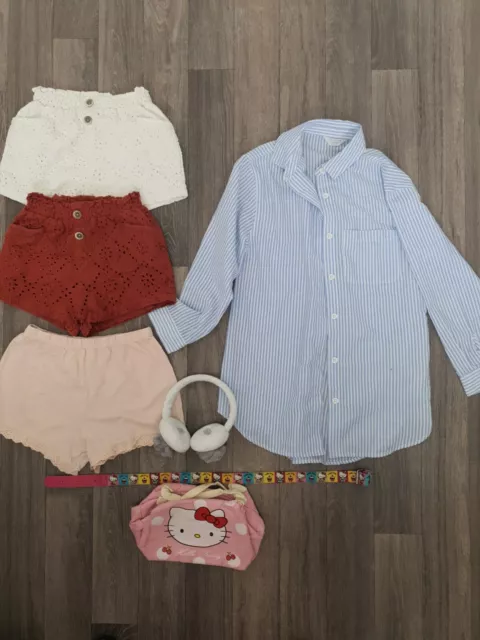 girls clothes bundle age 9-10 years including Hello kitty
