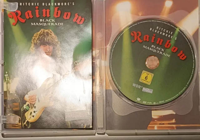 D77  - DVD – Ritchie BLACKMORE’ S RAINBOW Black Masquerade