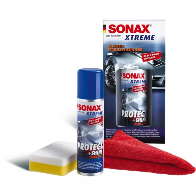 (1L = 99,95 €) Sonax Xtreme Protéction + Briller Hybrid Npt Scellage 210 ML Set