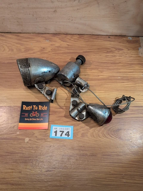 Vintage Miller Bicycle Generator Lights : | a new recyclist