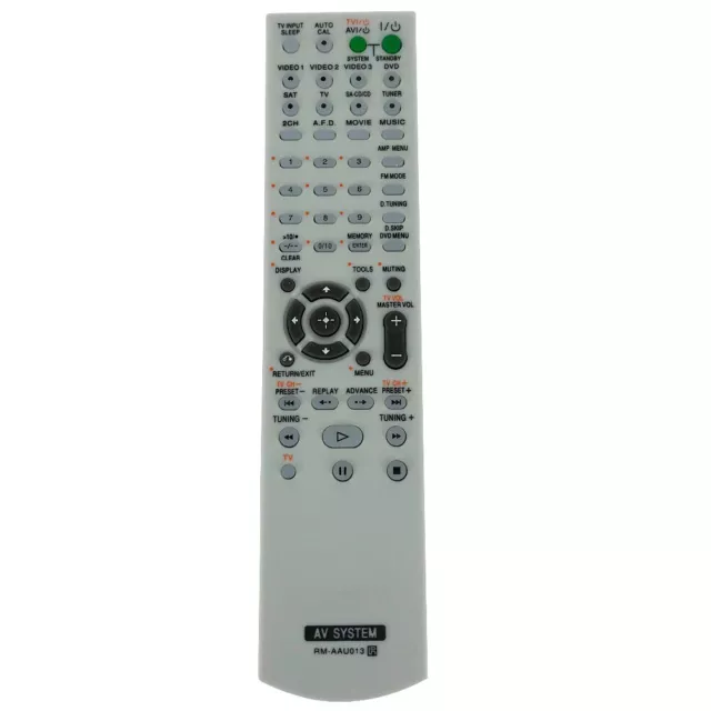 Remote Control For SONY RM-AAP013 STR-DH100 STR-DH500 STR-DG500 AV A/V Receiver