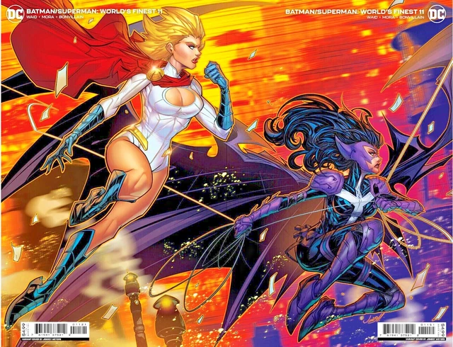 Batman/Superman: Worlds Finest #11 Jonboy Myers Connecting Variant Set 2023 NM