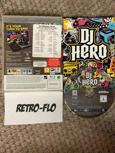 Dj Hero - Spiel sony PS3 Vollständig Tbe 2