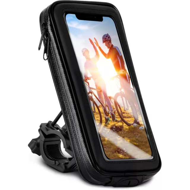 Fahrrad Halterung Wasserfest für Nokia 8 Case MTB Rad Halter Bike Fahrradtasche