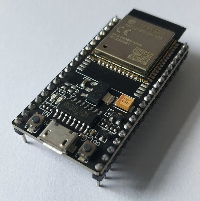 ESP32 + OPTIONAL case : ESP32-WROOM-32E : Development Board Dual Core ...