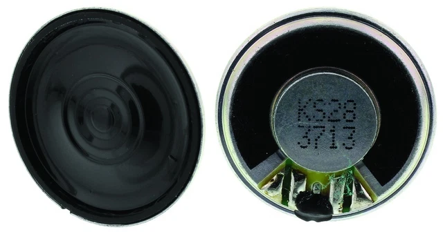 Altoparlante di ricambio per citofono e video citof. 1 watt 50 ohm diam Altoparlante di ricambio per citofono e video citof. 1 watt 50 ohm diam