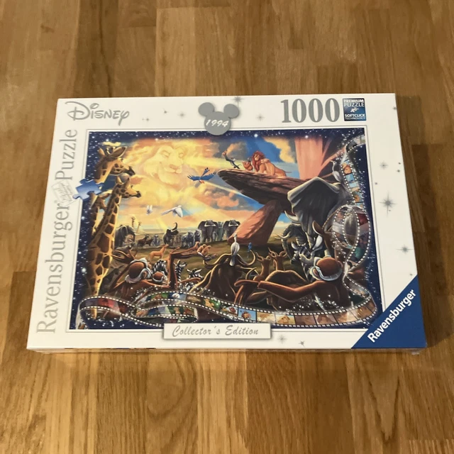 RAVENSBURGER DISNEY COLLECTORS Edition Lion King Puzzle 1000 Piece ...