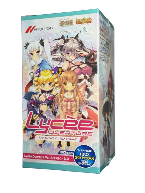 lycee booster box Lycee Overture Ver. KeroQ / Makura 1.0 Booster Pack Box TCG JAPAN OFFICIAL