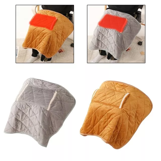 32x24inch Heated Lap Blanket USB FastHeating Throw for Travel and Home